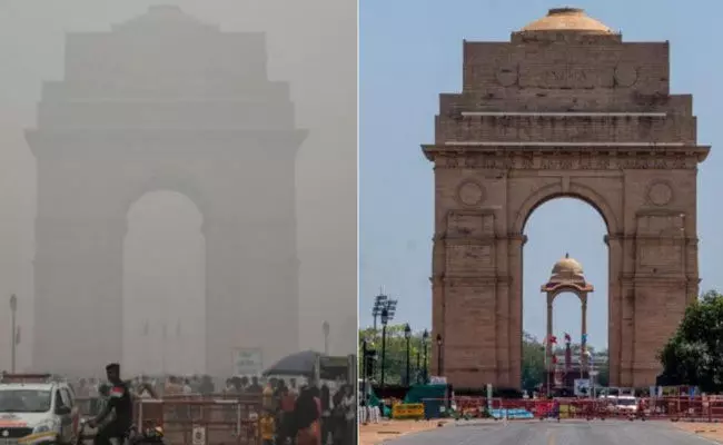Delhi Air Pollution (tv5news.in)
