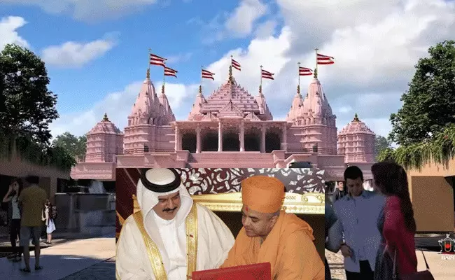 Bahrain: బహ్రెయిన్‌లో స్వామినారాయణ దేవాలయం.. ఏడాదిలోగా పూర్తి