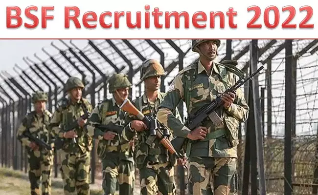 BSF Group B C Recruitment 2022: ఐటీఐ అర్హతతో బోర్డర్ సెక్యూరిటీ ఫోర్స్ లో ఉద్యోగాలు.. జీతం రూ. 27,700 - 1,24,000