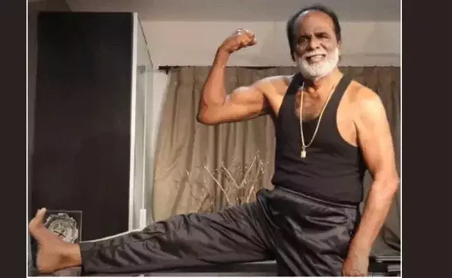 విశాల్ తండ్రి ఫిట్‌నెస్.. నెటిజెన్స్ ఫిదా