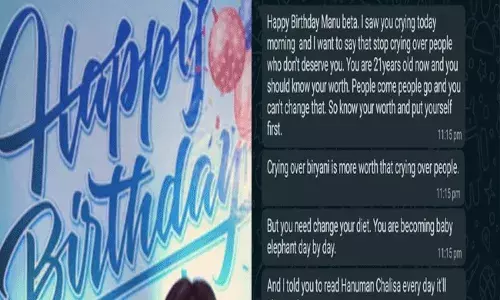 కాస్త డైట్ మార్చుకో బేటా.. మరీ ఏనుగులా తయారవుతున్నావు: కూతురికి తండ్రి సరదా సలహా