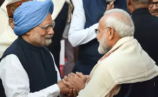మాజీ ప్రధాని మన్మోహన్‌సింగ్‌కు పుట్టినరోజు శుభాకాంక్షలు తెలిపిన మోదీ
