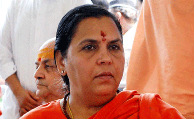 కేంద్ర మాజీమంత్రి ఉమాభారతికి కరోనా పాజిటివ్ కేంద్ర మాజీమంత్రి ఉమాభారతికి కరోనా పాజిటివ్