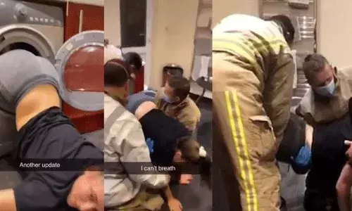 తాగిన మైకం.. వాషింగ్ మెషీన్లో తల దూర్చి.. తాగిన మైకం.. వాషింగ్ మెషీన్లో తల దూర్చి..