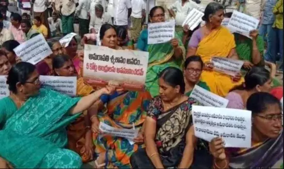 293వ రోజుకు చేరిన అమరావతి ఉద్యమం