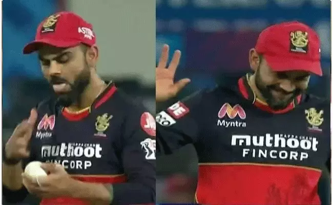 ద్యావుడా.. అలా ఎలా మర్చిపోయాను.. : కోహ్లీ ద్యావుడా.. అలా ఎలా మర్చిపోయాను.. : కోహ్లీ