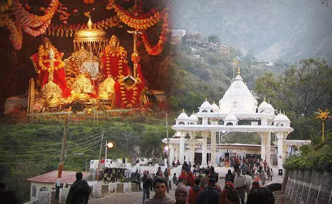 వైష్టోదేవి ఆలయాన్ని సందర్శించే భక్తుల సౌకర్యార్థం హెలికాప్టర్ సేవలు..