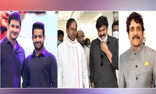 కేసీఆర్ పిలుపు మేరకు కదిలొచ్చిన తెలుగు సినీ ఇండస్ట్రీ కేసీఆర్ పిలుపు మేరకు కదిలొచ్చిన తెలుగు సినీ ఇండస్ట్రీ