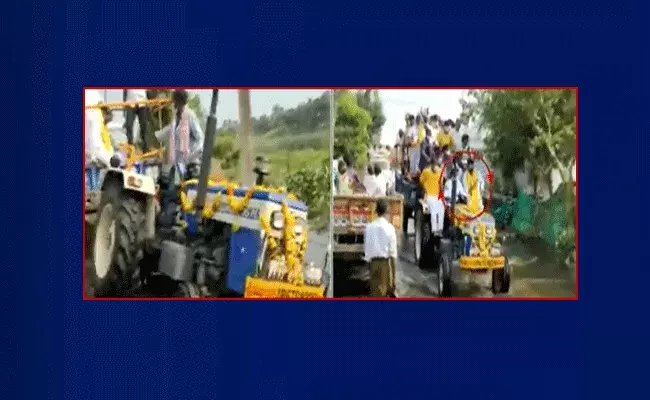 నారా లోకేశ్కు తప్పిన ప్రమాదం నారా లోకేశ్కు తప్పిన ప్రమాదం