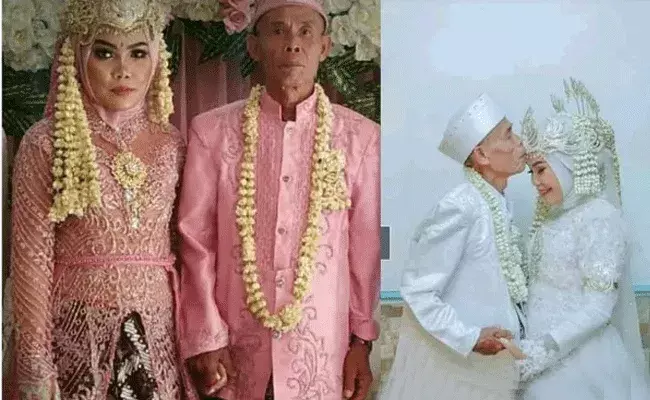 ఆమెకు 17, అతడికి 78.. పెళ్లైన 22 రోజులకే..