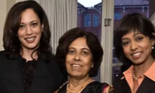 అమెరికా ఉపాధ్యక్షురాలినైనా.. అమ్మకి కూతురినే : కమలా హ్యారిస్ అమెరికా ఉపాధ్యక్షురాలినైనా.. అమ్మకి కూతురినే : కమలా హ్యారిస్