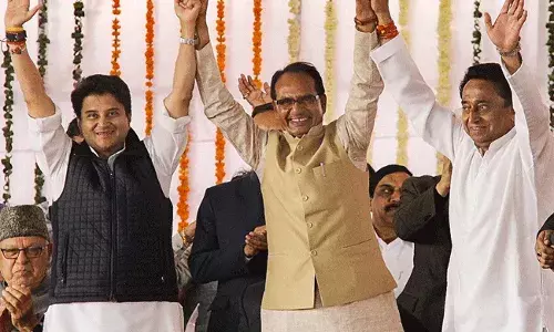 మధ్యప్రదేశ్‌లో బీజేపీ హవా.. తొలి రౌండ్ ముగిసే నాటికి..