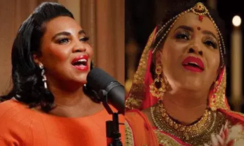 అమెరికన్ సింగర్ నోట.. ఓం జై జగదీష్ హరే పాట.. అమెరికన్ సింగర్ నోట.. ఓం జై జగదీష్ హరే పాట..