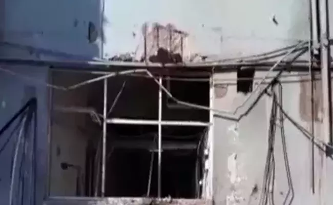 మంగళగిరి NRI ఆస్పత్రిలో గ్యాస్ సిలిండర్ పేలుడు