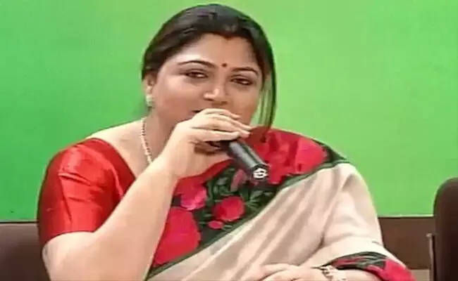 కార్టూనిస్ట్పై ఖుష్బూ కస్సు బుస్సు! కార్టూనిస్ట్పై ఖుష్బూ కస్సు బుస్సు!