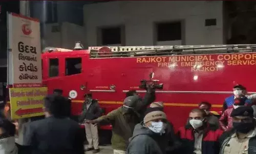 కొవిడ్ హాస్పిటల్‌ ICUలో ఘోర అగ్నిప్రమాదం.. ఐదుగురు పేషంట్లు మృతి