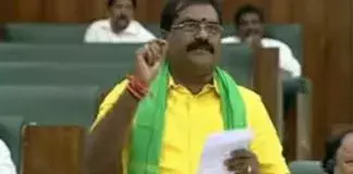 అసెంబ్లీ నుంచి నిమ్మల రామానాయుడు సస్పెండ్ అసెంబ్లీ నుంచి నిమ్మల రామానాయుడు సస్పెండ్