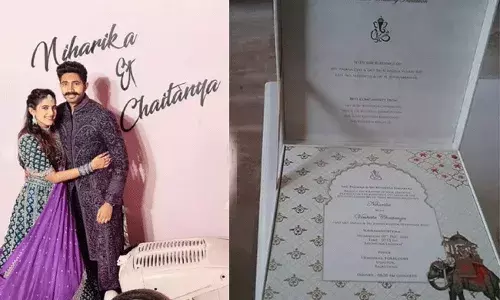 మెగా డాటర్ వెడ్డింగ్ కార్డ్ వైరల్.. టాప్ 5-స్టార్ హోటల్‌‌లో..