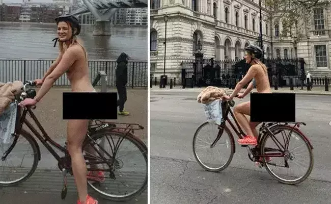 ఓ మంచి పనికోసమంటూ.. నగర వీధుల్లో నగ్నంగా..