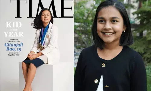 భారతీయ అమెరికన్ టీన్.. టైమ్ కిడ్ ఆఫ్ ది ఇయర్‌‌గా 15 ఏళ్ల గీతాంజలి..