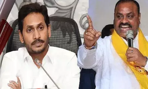 సీఎం జగన్ వ్యాఖ్యలపై తీవ్రంగా మండిపడ్డ అచ్చెన్నాయుడు సీఎం జగన్ వ్యాఖ్యలపై తీవ్రంగా మండిపడ్డ అచ్చెన్నాయుడు