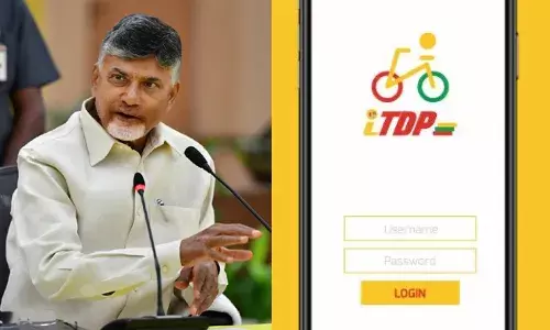 ఐ- టీడీపీ యాప్‌ను ప్రారంభించిన చంద్రబాబు