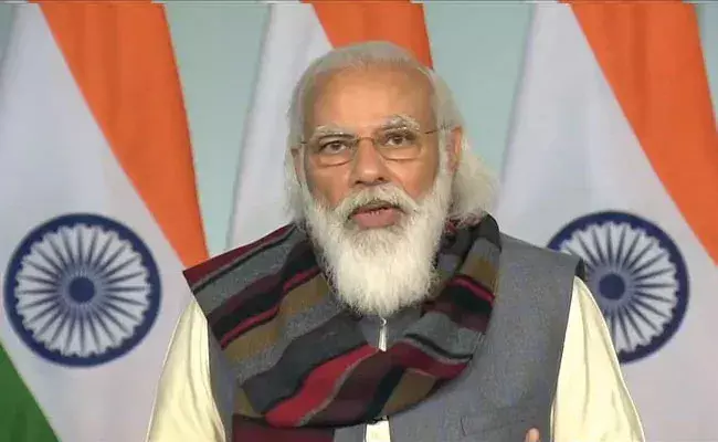 కొత్త వ్యవసాయ చట్టాలతో రైతులకు నష్టం జరగదు: మోదీ కొత్త వ్యవసాయ చట్టాలతో రైతులకు నష్టం జరగదు: మోదీ