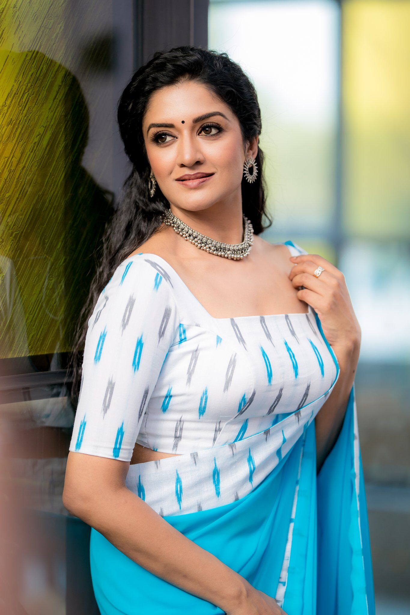 చీరకట్టులో మెరిసిపోతున్న విమలారామన్