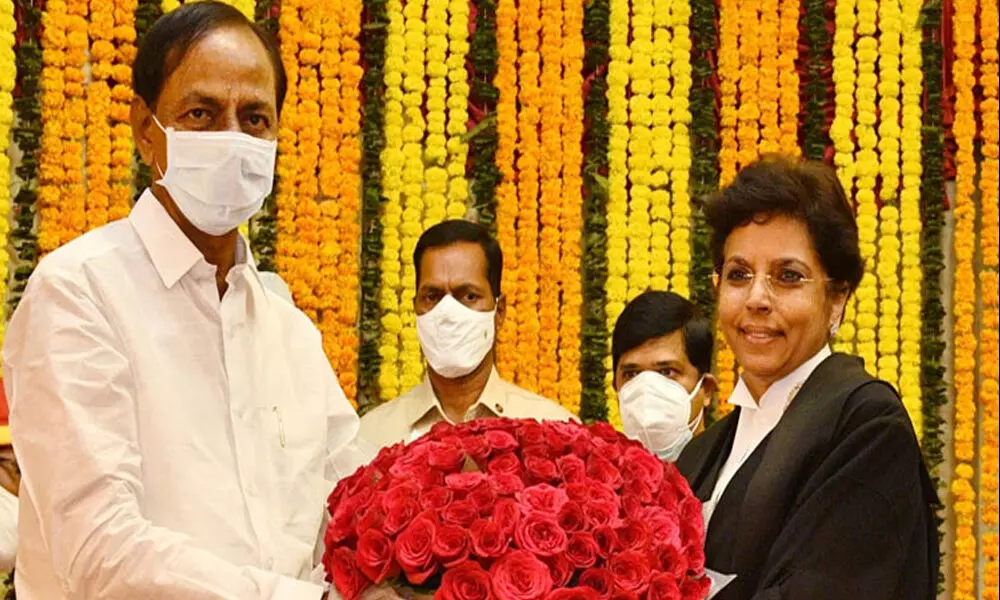 తెలంగాణ హైకోర్టు ప్రధాన న్యాయమూర్తిగా జస్టిస్ హిమ కోహ్లీ తెలంగాణ హైకోర్టు ప్రధాన న్యాయమూర్తిగా జస్టిస్ హిమ కోహ్లీ