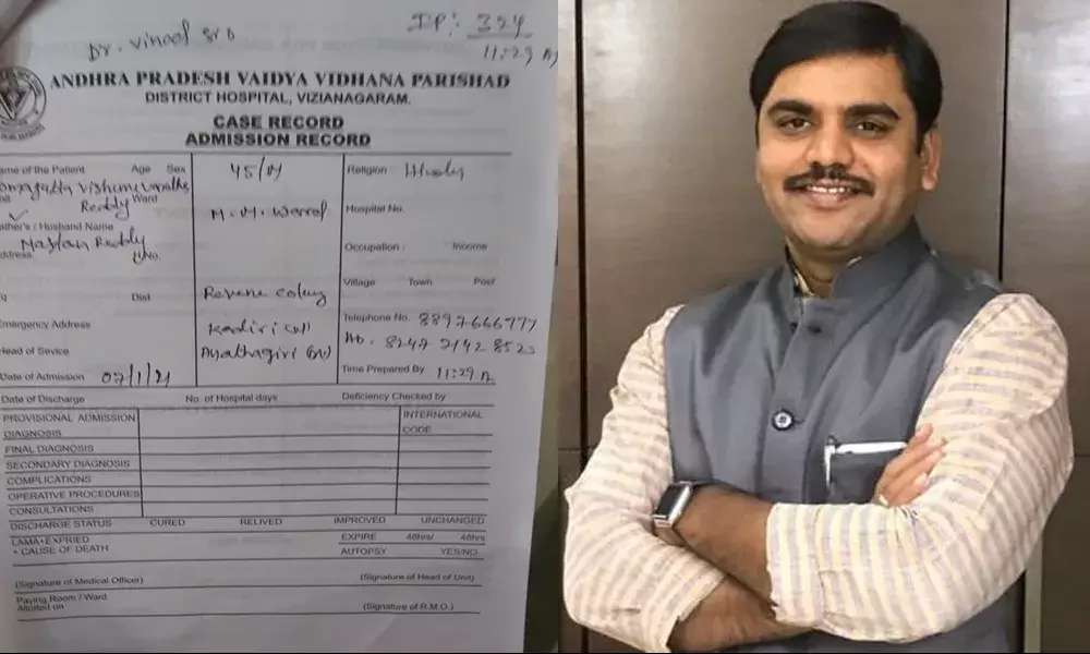 పోలీసుల తోపులాటలో సొమ్మసిల్లిన బీజేపీ నేత విష్ణువర్ధన్ రెడ్డి