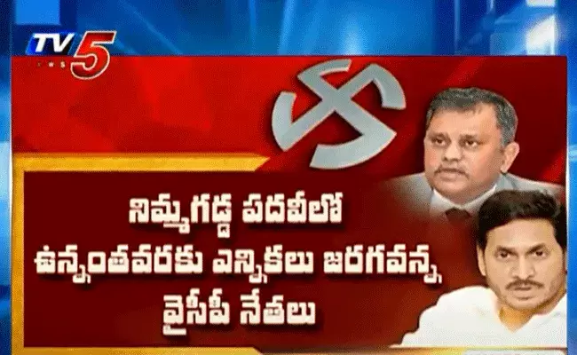 నిమ్మగడ్డ పదవిలో ఉన్నంత వరకు స్థానిక సంస్థల ఎన్నికలు జరగవన్న వైసీపీ నేతలు నిమ్మగడ్డ పదవిలో ఉన్నంత వరకు స్థానిక సంస్థల ఎన్నికలు జరగవన్న వైసీపీ నేతలు
