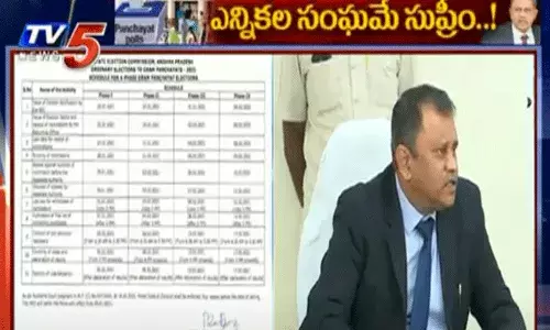 తనదైన శైలిలో సుదీర్ఘంగా అన్ని అంశాలను లేఖలో పేర్కొన్న నిమ్మగడ్డ రమేష్ తనదైన శైలిలో సుదీర్ఘంగా అన్ని అంశాలను లేఖలో పేర్కొన్న నిమ్మగడ్డ రమేష్