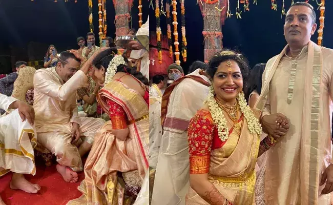 Singer Sunitha Marriage : ఘనంగా సింగర్ సునీత రెండో వివాహం! Singer Sunitha Marriage : ఘనంగా సింగర్ సునీత రెండో వివాహం!