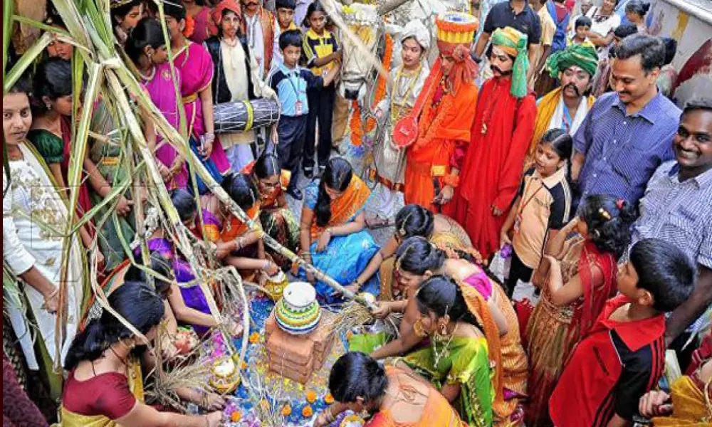 తెలుగు రాష్ట్రాల్లో సంక్రాంతి సంబరాల శోభ!