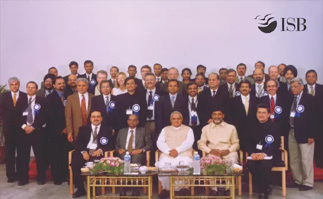 చంద్రబాబును గుర్తు చేసుకున్న ISB
