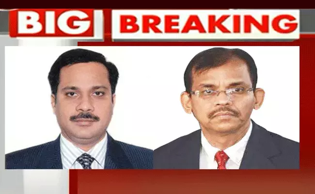 బిగ్ బ్రేకింగ్.. ఏపీ పంచాయతీరాజ్ శాఖ కార్యదర్శి , కమిషనర్పై బదిలీ వేటు బిగ్ బ్రేకింగ్.. ఏపీ పంచాయతీరాజ్ శాఖ కార్యదర్శి , కమిషనర్పై బదిలీ వేటు