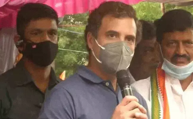 ప్రధాని మోదీకి తమిళ సంస్కృతిపై గౌరవం లేదని రాహుల్ ఫైర్ ప్రధాని మోదీకి తమిళ సంస్కృతిపై గౌరవం లేదని రాహుల్ ఫైర్