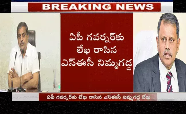 సజ్జల రామకృష్ణారెడ్డిపై చర్యలు తీసుకోవాలని గవర్నర్కు ఫిర్యాదు చేసిన నిమ్మగడ్డ సజ్జల రామకృష్ణారెడ్డిపై చర్యలు తీసుకోవాలని గవర్నర్కు ఫిర్యాదు చేసిన నిమ్మగడ్డ