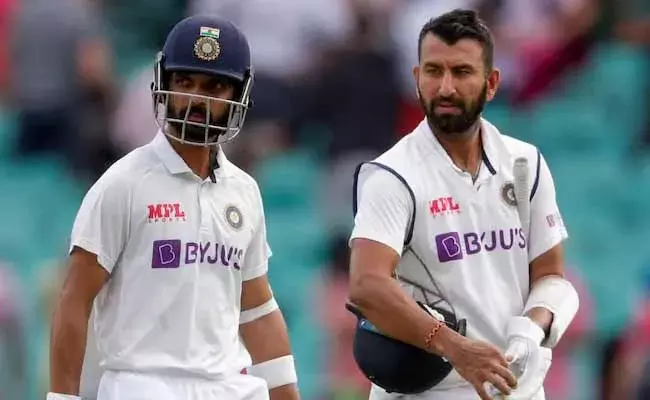 ICC Test Rankings : పుజారా ఆరు..రహానె ఎనిమిది!