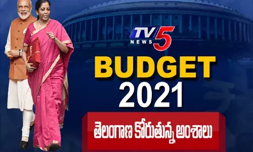 2021 బడ్జెట్‌.. తెలంగాణ రాష్ట్రం కోరుతున్న అంశాలు..
