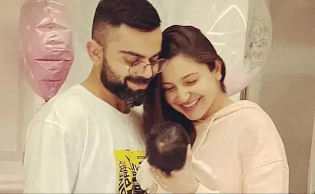 విరుష్క దంపతుల కూతురి పేరు.. విరుష్క దంపతుల కూతురి పేరు..