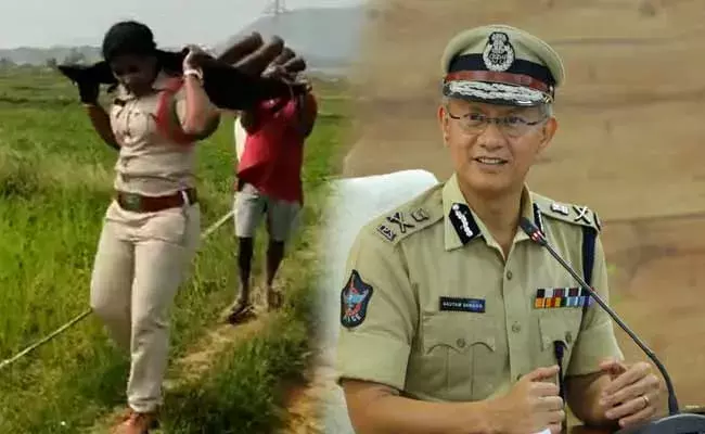 ఎస్సై శిరీషను అభినందించిన డీజీపీ గౌతమ్ సవాంగ్! ఎస్సై శిరీషను అభినందించిన డీజీపీ గౌతమ్ సవాంగ్!