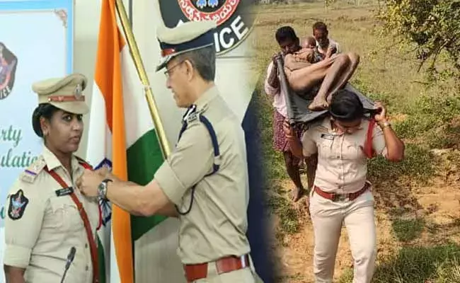 ఎస్సై శిరీషకు డీజీపీ సెల్యూట్! ఎస్సై శిరీషకు డీజీపీ సెల్యూట్!