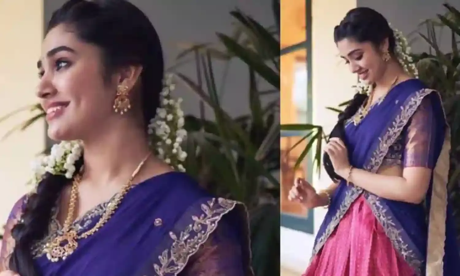 Krithi Shetty: లంగా ఓణీలో ఉప్పెన భామ! Krithi Shetty: లంగా ఓణీలో ఉప్పెన భామ!