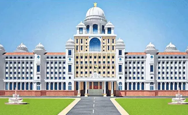 రెడ్ స్టోన్ @ తెలంగాణ సెక్రటేరియట్