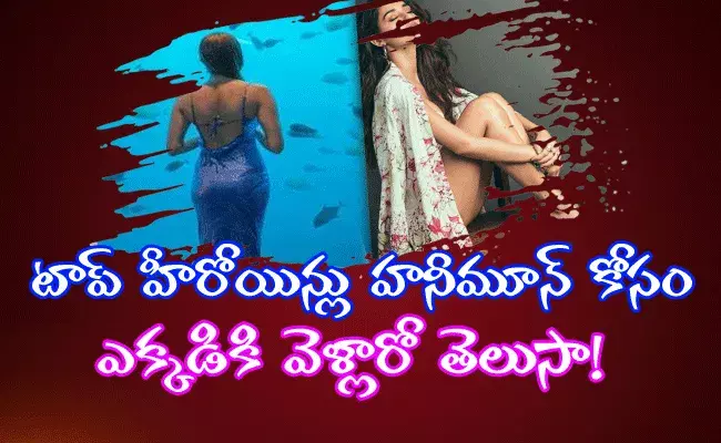 Heroines Honeymoon pics.. టాప్ హీరోయిన్లు హనీమూన్ కోసంఎక్కడికి వెళ్లారో తెలుసా! Heroines Honeymoon pics.. టాప్ హీరోయిన్లు హనీమూన్ కోసంఎక్కడికి వెళ్లారో తెలుసా!