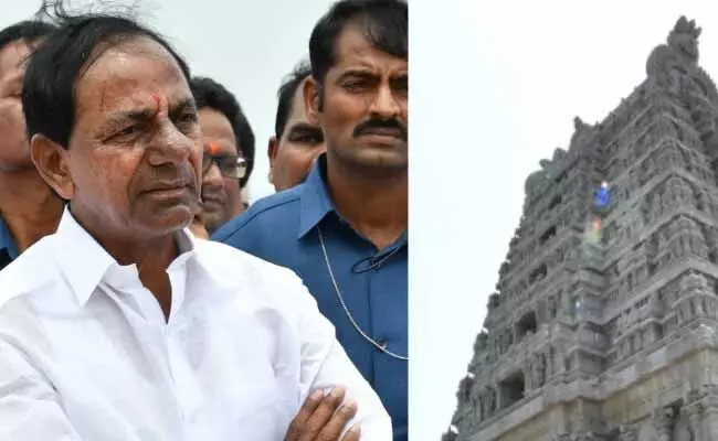 శరవేగంగా యాదాద్రి ఆలయ పునర్నిర్మాణ పనులు..! శరవేగంగా యాదాద్రి ఆలయ పునర్నిర్మాణ పనులు..!
