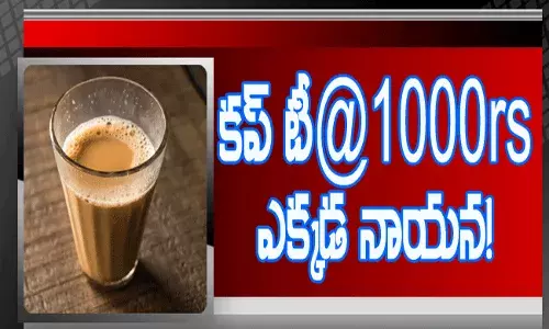 Tea.. కప్పు టీ రూ.1000.. కార్లలో వచ్చి మరి క్యూ కడుతున్న జనం! Tea.. కప్పు టీ రూ.1000.. కార్లలో వచ్చి మరి క్యూ కడుతున్న జనం!
