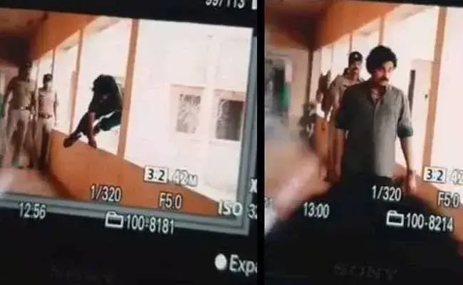 పవన్ లుక్ లీక్.. ఖుషిలో ఫ్యాన్స్..! పవన్ లుక్ లీక్.. ఖుషిలో ఫ్యాన్స్..!