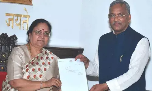 అధిష్టానం ఆదేశాలతో సీఎం పదవికి రాజీనామా చేసిన త్రివేంద్ర సింగ్‌ రావత్‌